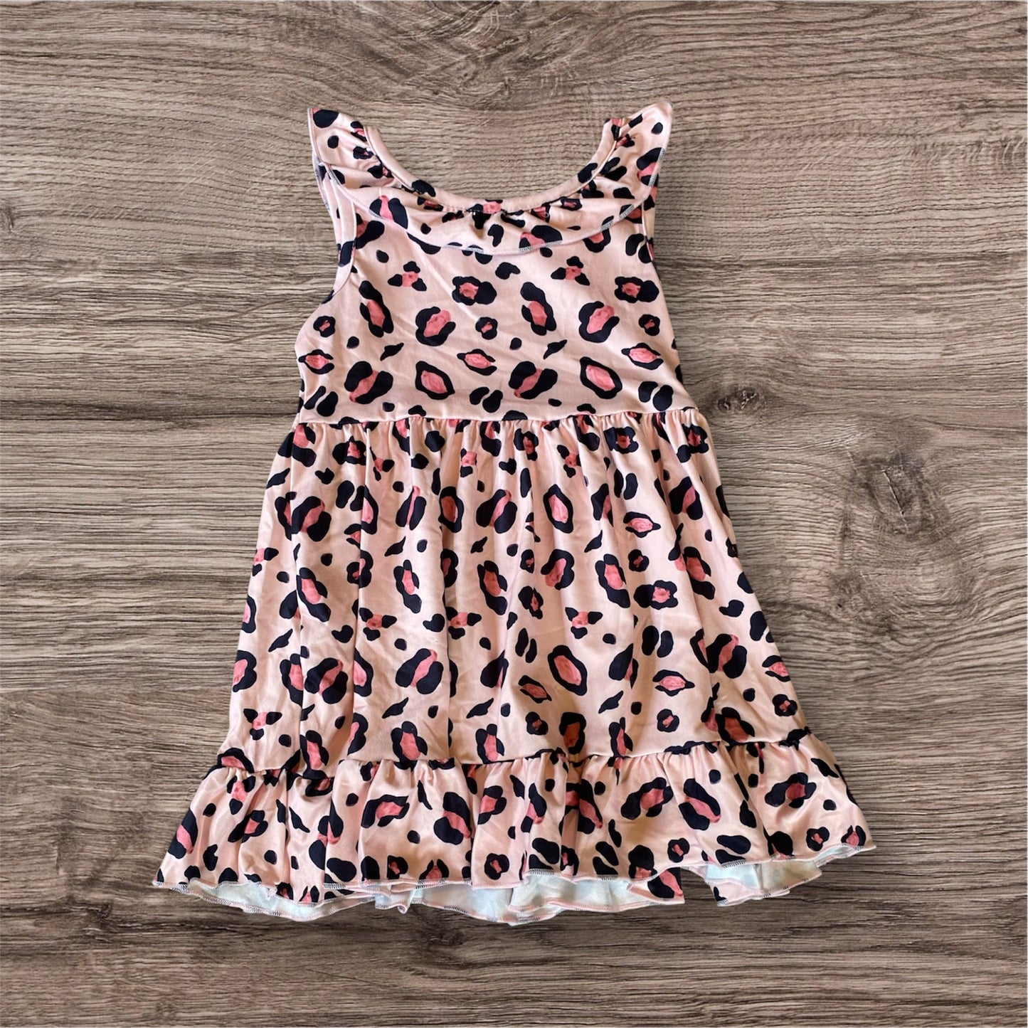 Pink Cheetah Dress