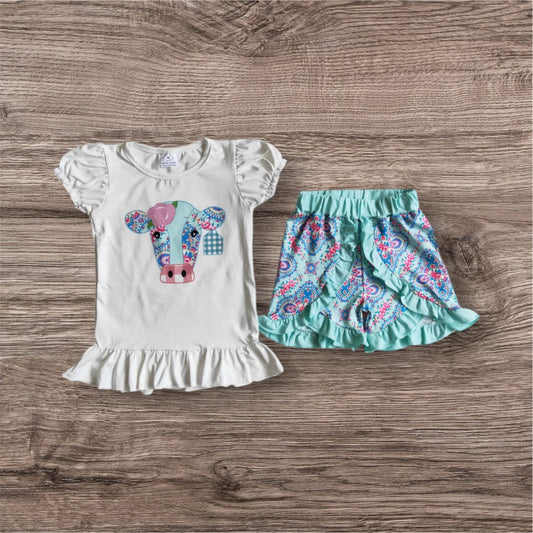 Blue Cow Set